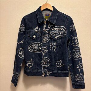 heaven by marc jacobs ペインティング デニムジャケット Heaven by Marc Jacobs Punk Playground denim jacket unisex